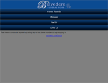 Tablet Screenshot of belvederefh.com